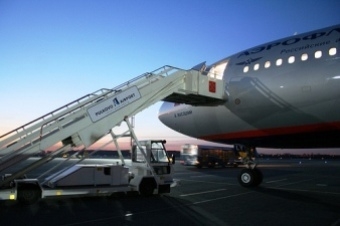 Самолет компании «Аэрофлот» в аэропорту Пулково. Фото: serge-gordei/flickr.com