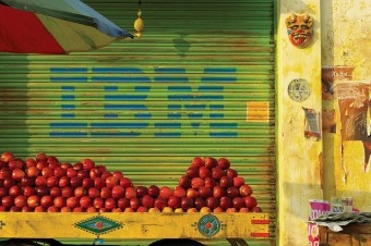 Логотип IBM. Фото: Sharad Haksa/flickr.com