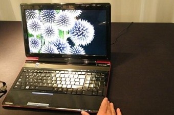 Ноутбук Toshiba Qosmio F750 3D. Фото: t3.com