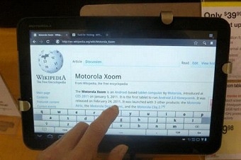 Планшет от Motorola. Фото: http://mobiset.ru