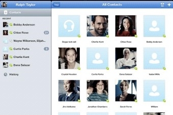 Приложение Skype для iPad. Фото: lenta.ru