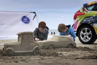 Песочные машины от Ford. Фото: popsop.ru