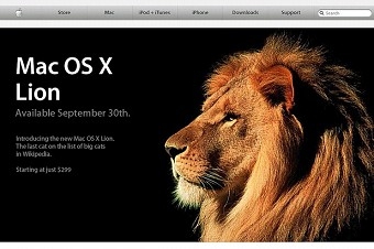 Логотип Mac OS X Lion. Фото: Flugge/flickr.com