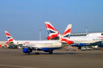 Слоты компании British Airways в одном из аэропортов мира
