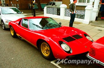 Пожалуй одна из самых известных работ Bertone - Lamborghini Miura