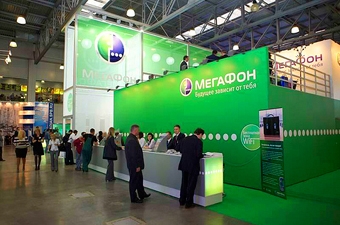 Выставочный стенд «Мегафон» на Инфоком 2008