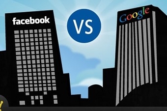 Facebook vs Google. Фото: litsnab.ru
